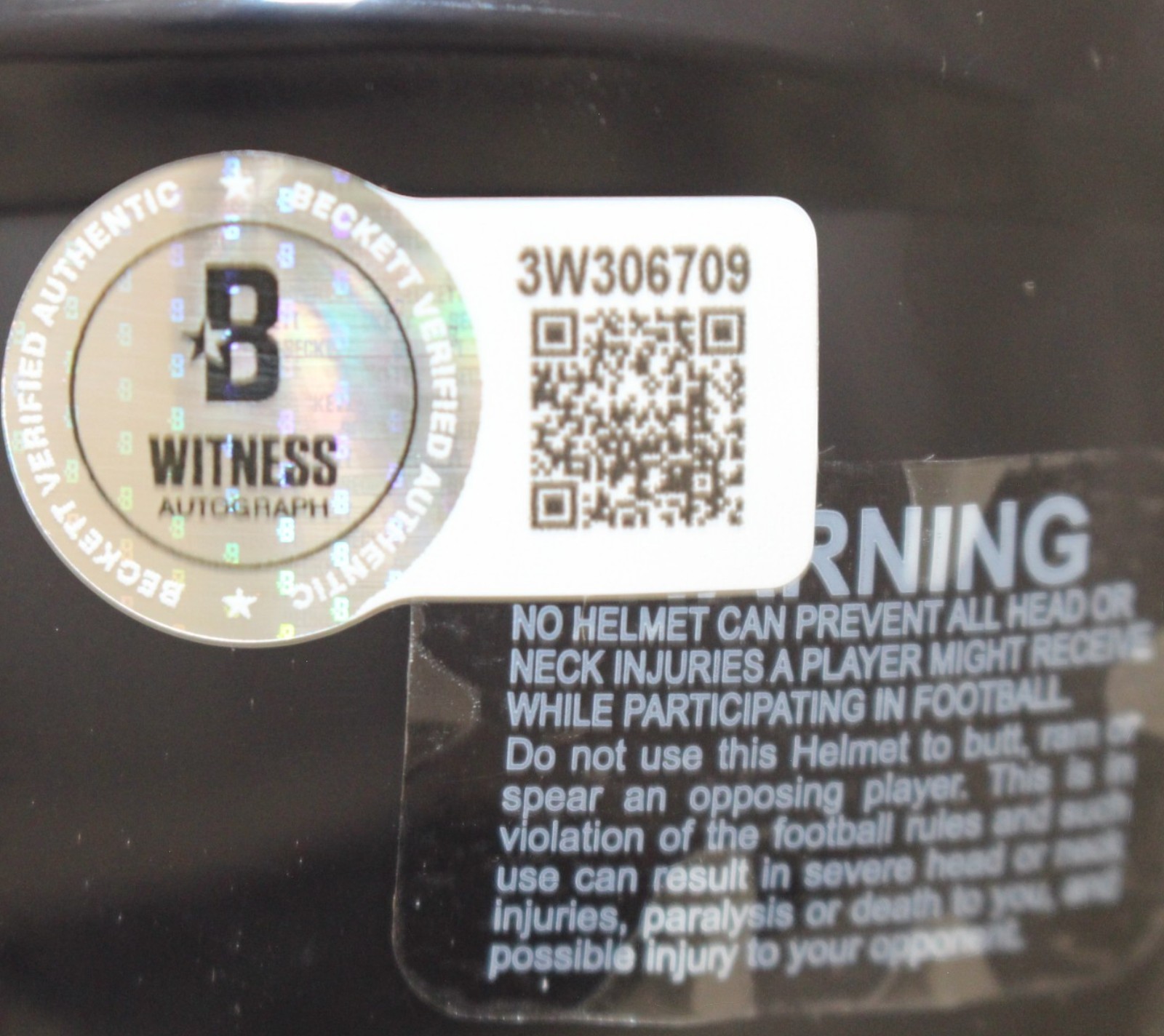 Charles Tillman Autographed Chicago Bears Mini Helmet Beckett Witness 56379 4 Charles Tillman Autographed Chicago Bears Mini Helmet Beckett Witness 56379