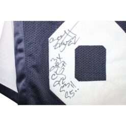 Tony Tolbert Autographed Pro Style Jersey Blue Size XL 3x SB Champ TRI 58760