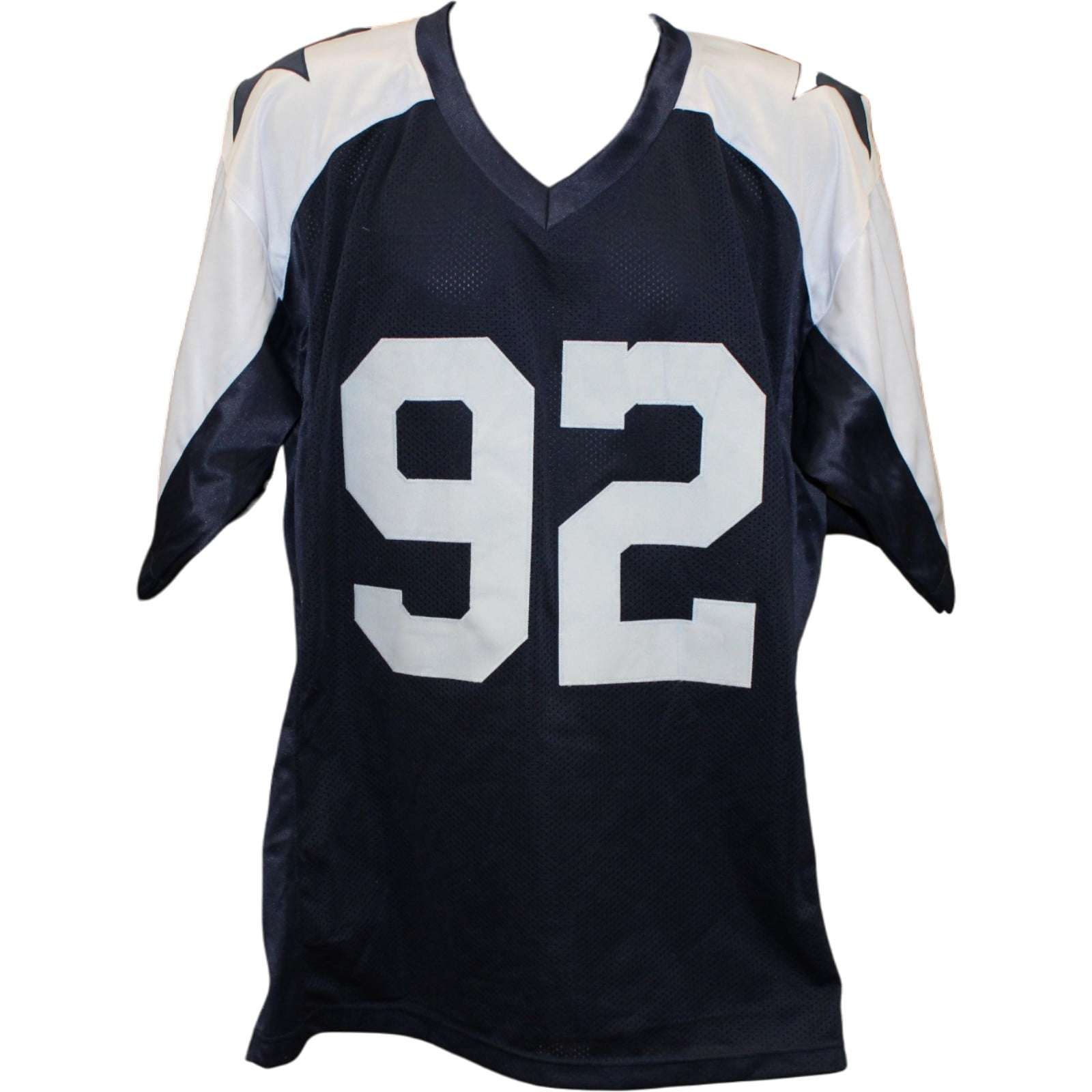 Tony Tolbert Autographed Pro Style Jersey Blue Size XL 3x SB Champ TRI 58760 4 Tony Tolbert Autographed Pro Style Jersey Blue Size XL 3x SB Champ TRI 58760