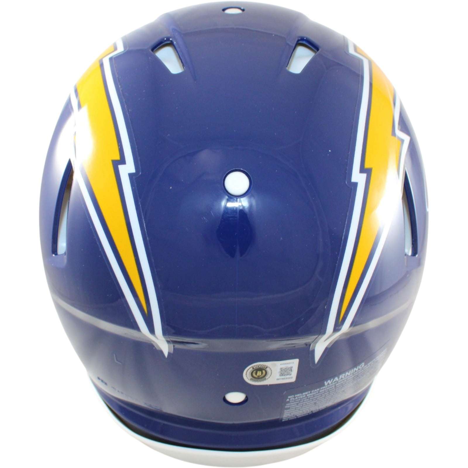 LaDainian Tomlinson Signed San Diego Chargers Helmet Pro 74 TB Beckett WIT 58772 3 LaDainian Tomlinson Signed San Diego Chargers Helmet Pro 74 TB Beckett WIT 58772