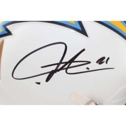 LaDainian Tomlinson Signed San Diego Chargers Helmet Proline Beckett WIT 58783