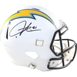 LaDainian Tomlinson Signed San Diego Chargers Helmet F/S Rep 07-18 TB BAS 58741