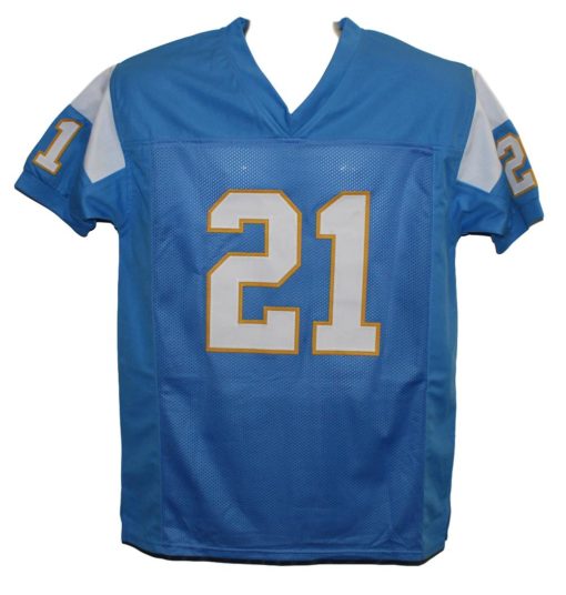 LaDainian Tomlinson Autographed San Diego Chargers Blue XL Jersey HOF BAS 11963