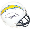 Ladainian Tomlinson Autographed San Diego Chargers Mini Helmet BAS 27256