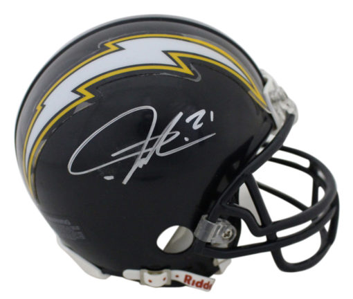 LaDainian Tomlinson Signed San Diego Chargers TB Mini Helmet JSA 24631