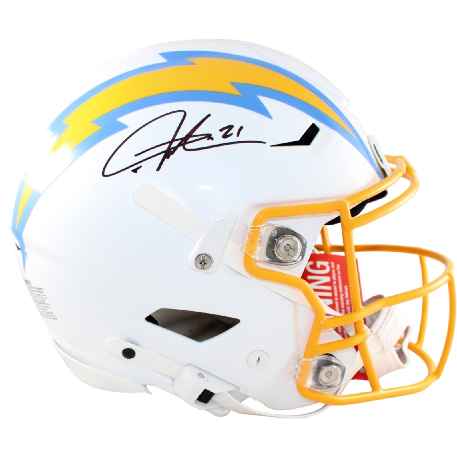 LaDainian Tomlinson Signed Los Angeles Chargers SpeedFlex Helmet Beckett W 58491 6 LaDainian Tomlinson Signed Los Angeles Chargers SpeedFlex Helmet Beckett W 58491