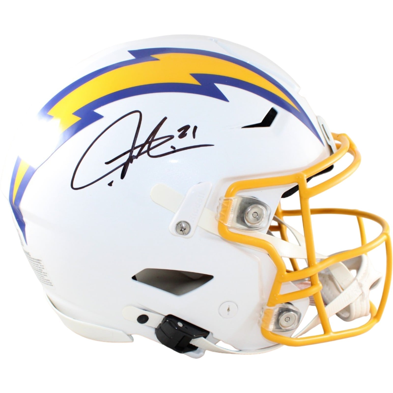 LaDainian Tomlinson Signed Los Angeles Chargers SpeedFlex Helmet Beckett 58499