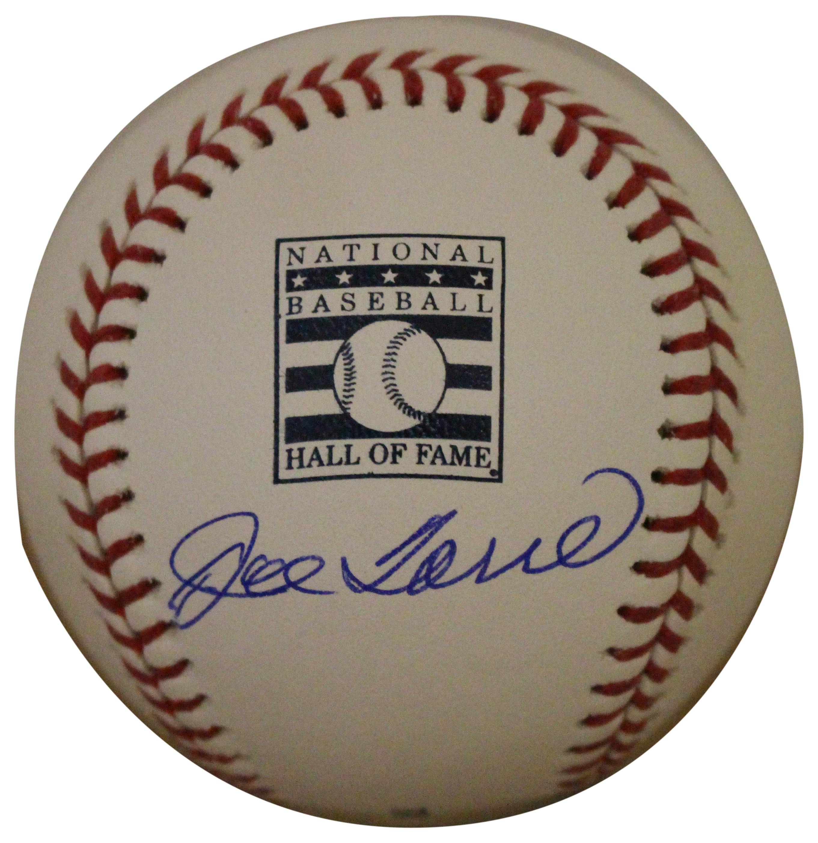 Joe Torre Autographed/Signed New York Yankees Hall Of Fame Baseball JSA 28279