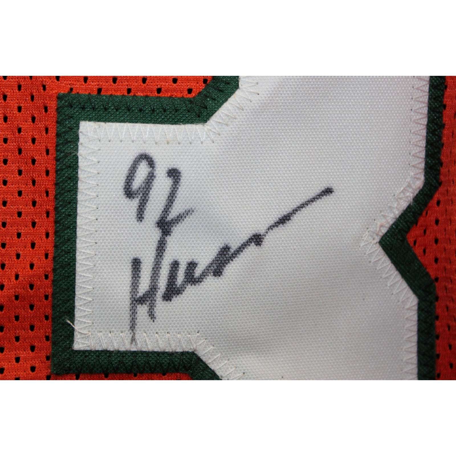 Gino Torretta Signed College Style Jersey Orange Size XL 92 Heisman TRI 58759 3 Gino Torretta Signed College Style Jersey Orange Size XL 92 Heisman TRI 58759