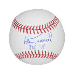 Alan Trammell Autographed/Signed Detroit Tigers Baseball HOF Beckett