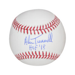 Alan Trammell Autographed/Signed Detroit Tigers Baseball HOF Beckett 
