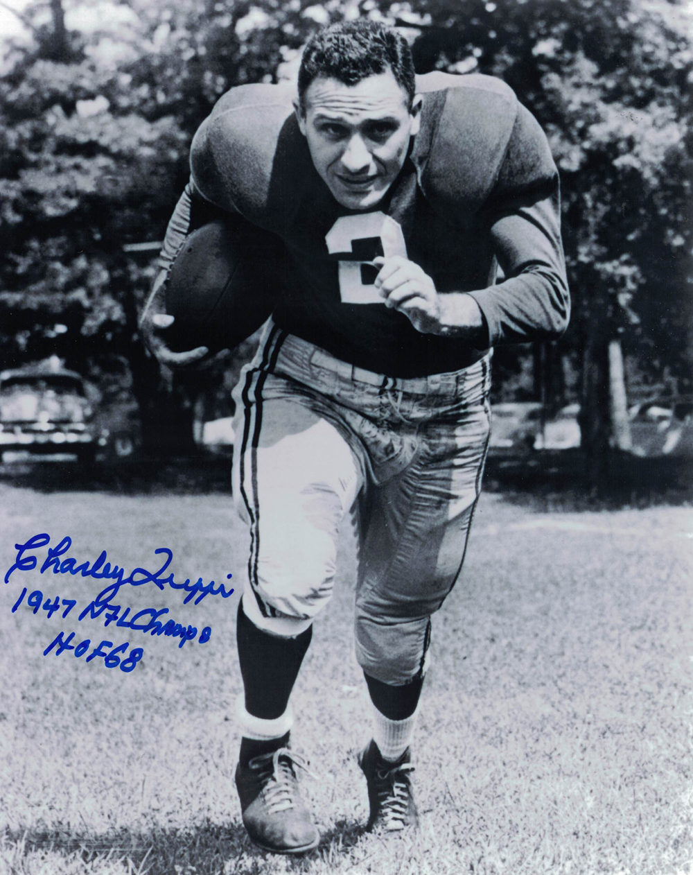 Charley Trippi Autographed/Signed Chicago Cardinals 8x10 Photo 27975
