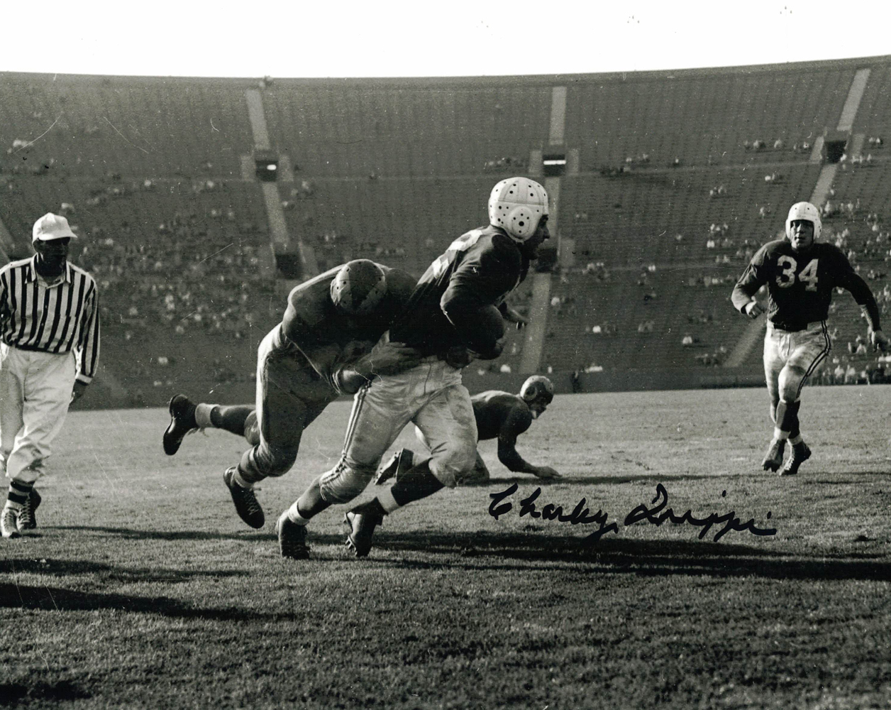Charley Trippi Autographed/Signed Chicago Cardinals 8x10 Photo 30215
