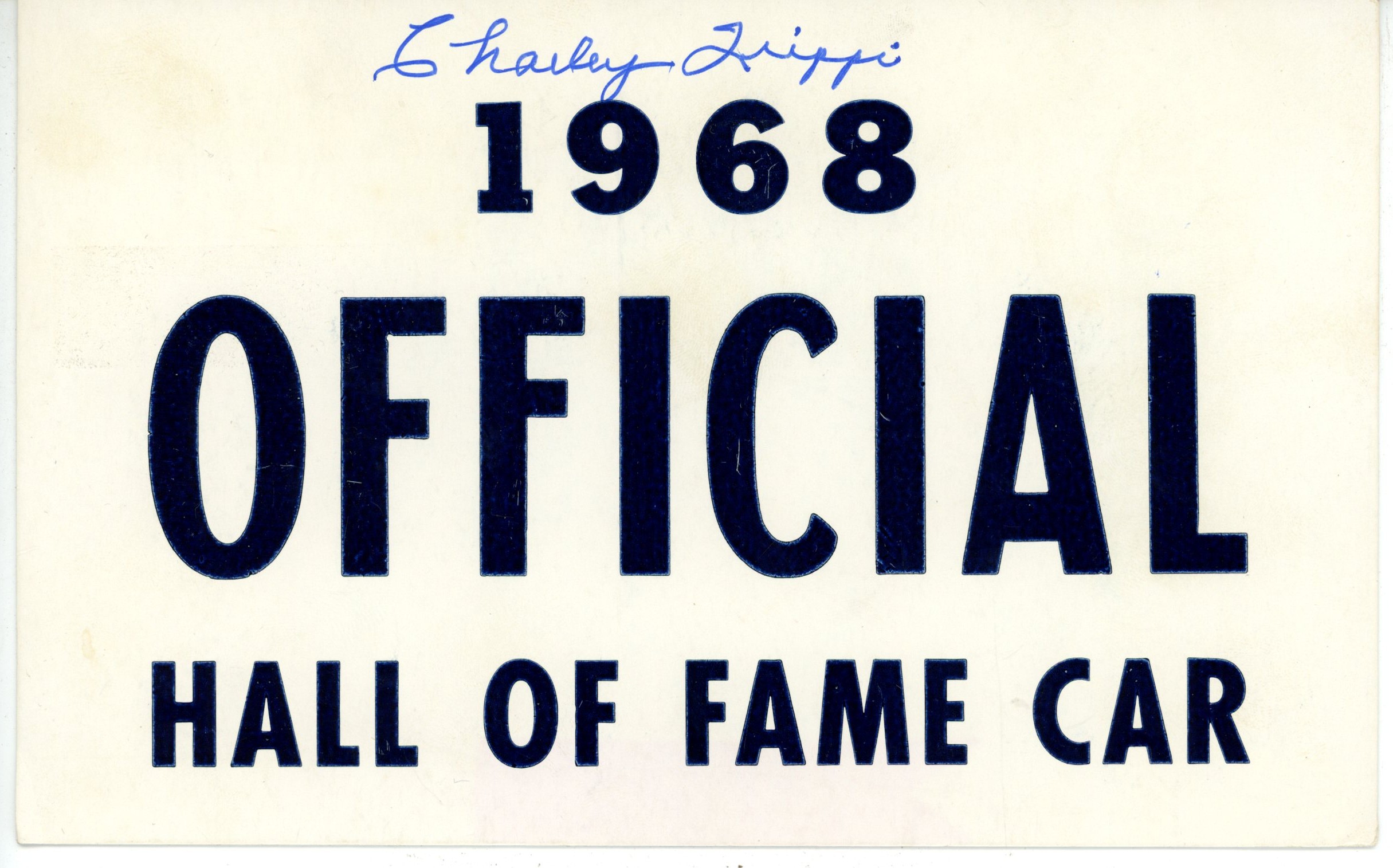 Charley Trippi Autographed Chicago Cardinals 5x8" 68 Photo Card Beckett 56082