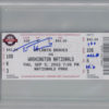 Trea Turner Autographed Washington Nationals Ticket 1st MLB Hit BAS Slab 25299