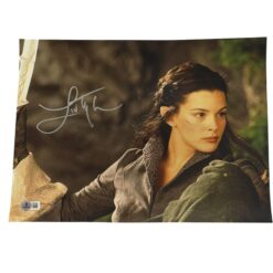 Liv Tyler Autographed/Signed Lord of the Rings 11x14 Photo Beckett 54383