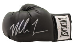 Mike Tyson Autographed/Signed Black Left Handed Boxing Glove Beckett