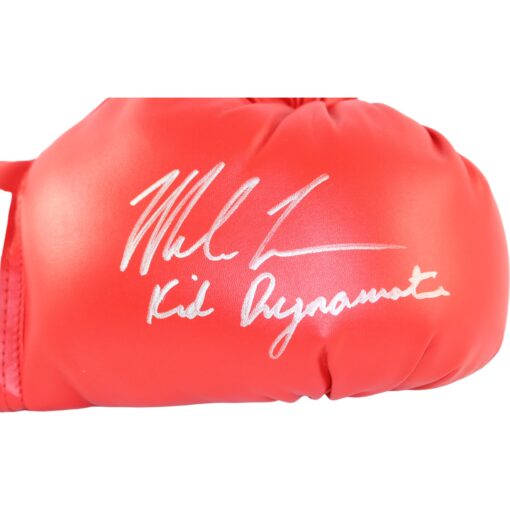 Mike Tyson Signed Right Red Boxing Glove Kid Dynamite PSA/DNA