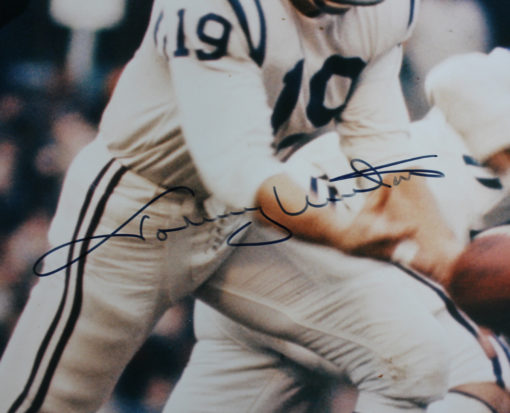 Johnny Unitas & Dick Butkus Signed Colts 16x20 Photo LE 157/250 MM 16391 PF
