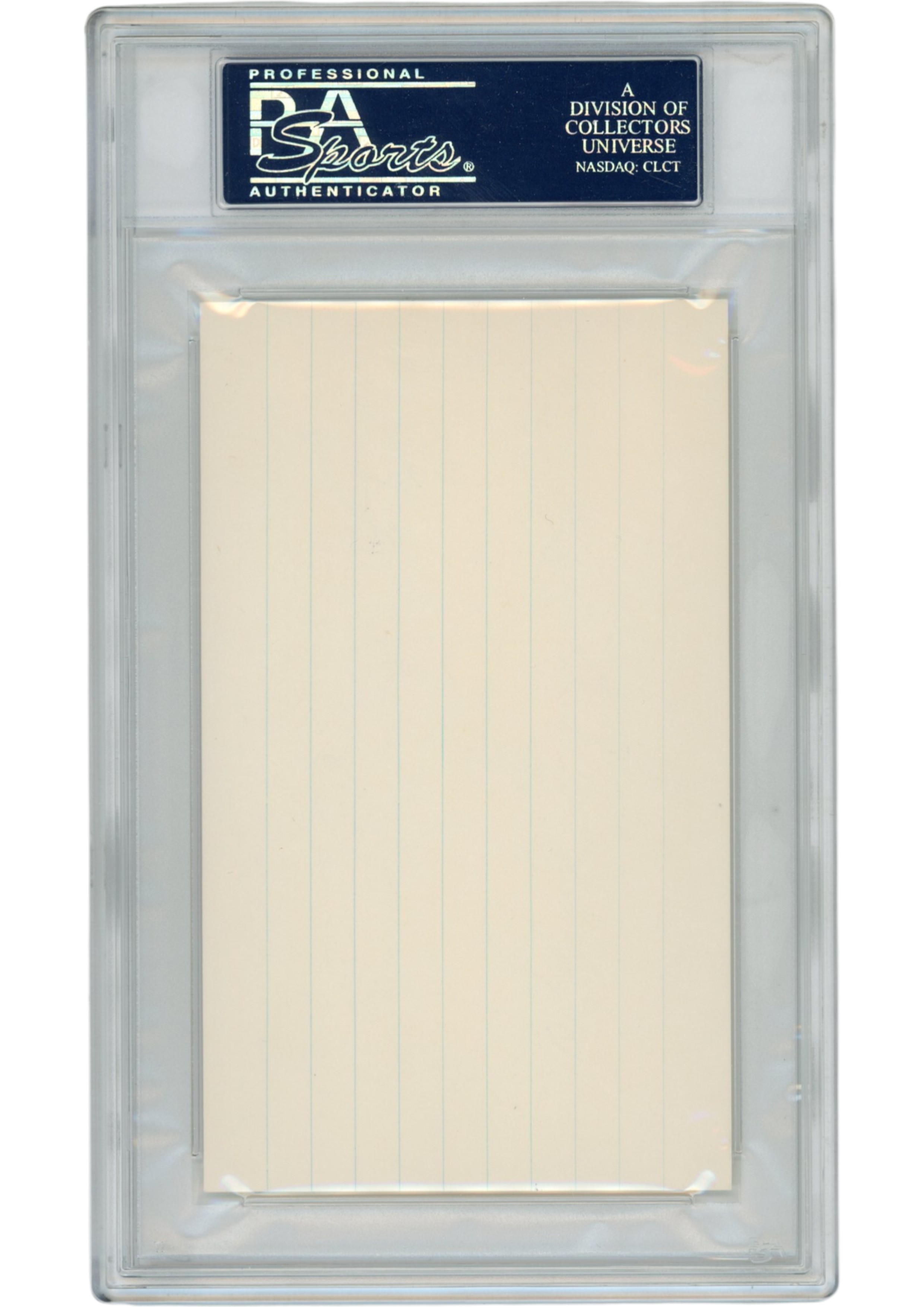 Johnny Unitas Autographed Baltimore Colts Index Card Best Wishes Slab PSA 54926 2 Johnny Unitas Autographed Baltimore Colts Index Card Best Wishes Slab PSA 54926