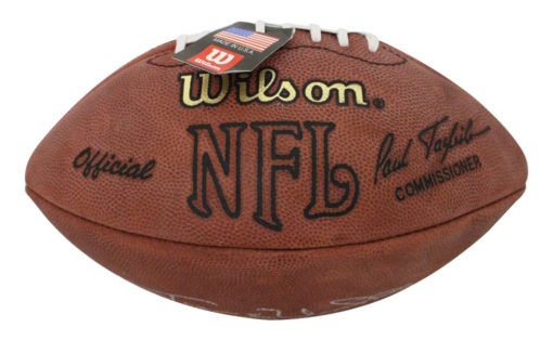 Johnny Unitas Autographed Baltimore Colts Official Wilson Football BAS LOA 26769