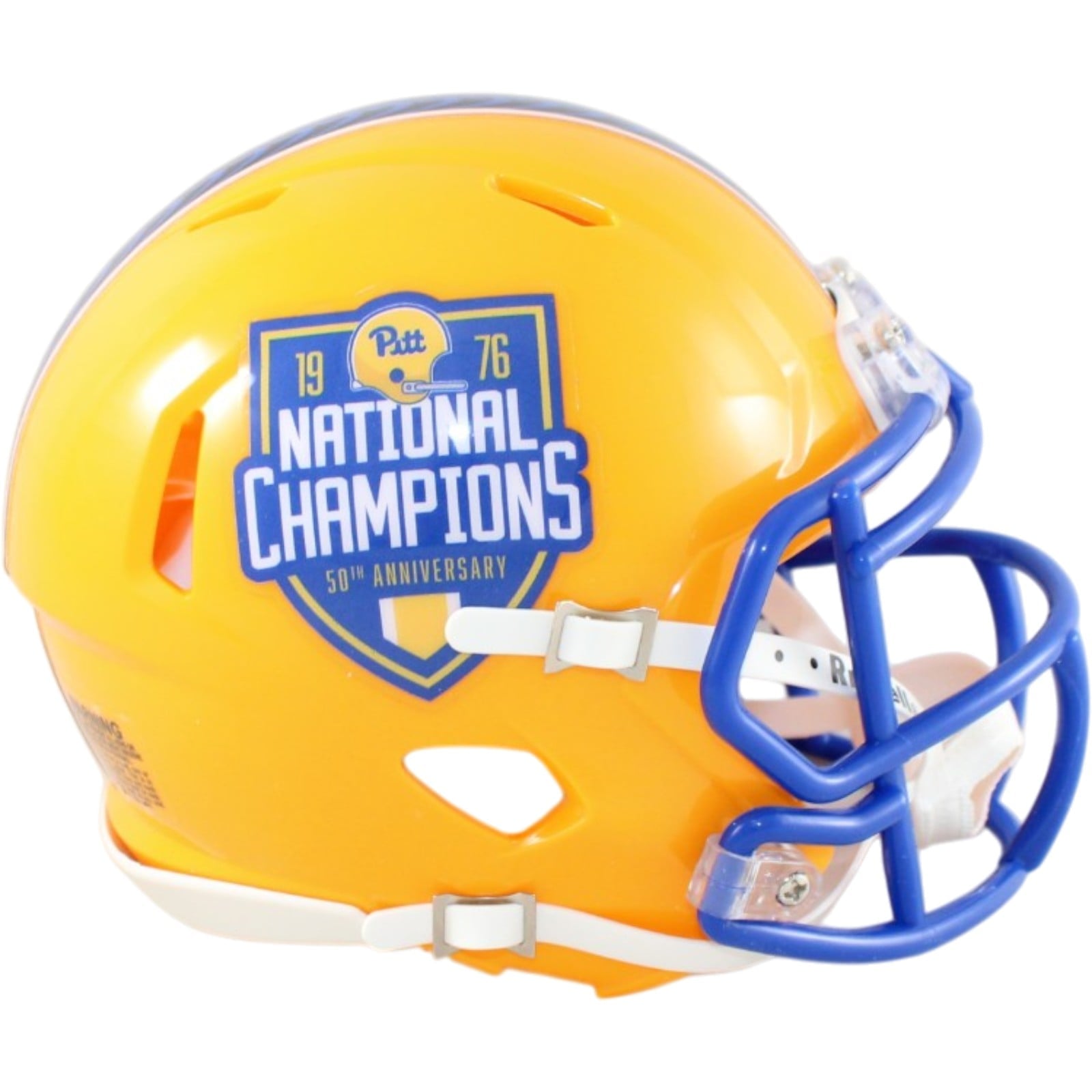 University of Pittsburgh Panthers Riddell New in Box Mini Helmet 50 year 58488 4 University of Pittsburgh Panthers Riddell New in Box Mini Helmet 50 year 58488