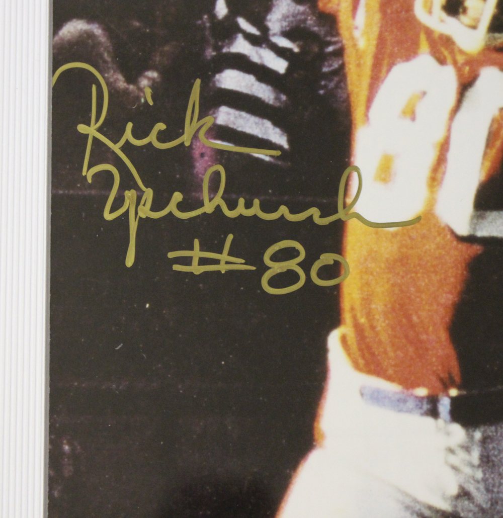 Rick Upchurch Autographed/Signed Denver Broncos Framed 8x10 Photo