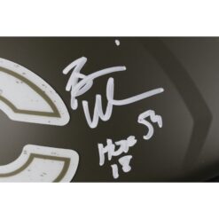 Brian Urlacher Autographed Chicago Bears F/S 22 STS Helmet HOF Beckett 49248