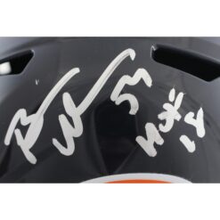 Brian Urlacher Autographed Chicago Bears F/S Helmet HOF Beckett Witness 49241