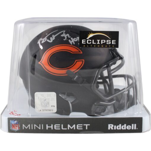 Brian Urlacher Autographed Chicago Bears Eclipse Mini Helmet HOF Beckett 49256