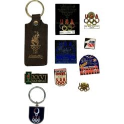 Team USA Olympics Pin and Key Chain Miscellaneous 10 Item Lot 58008