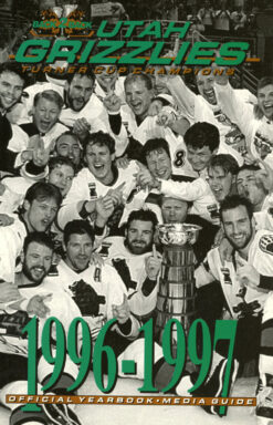 1996-97 Utah Grizzlies Hockey Media Guide