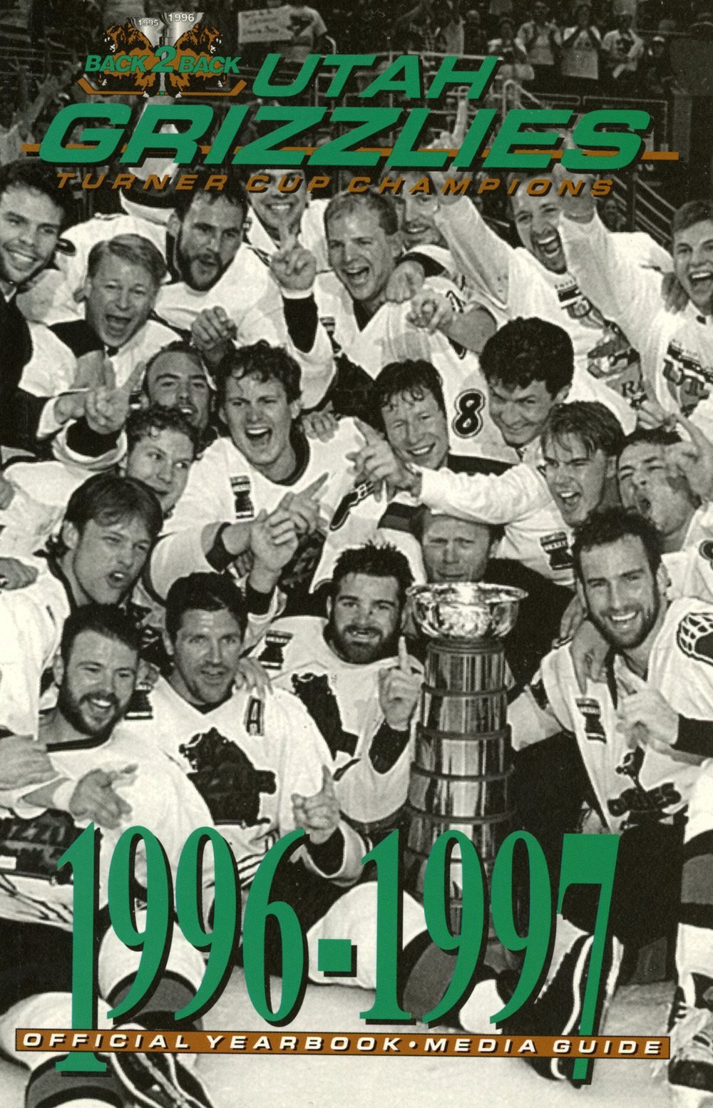 1996-97 Utah Grizzlies Hockey Media Guide