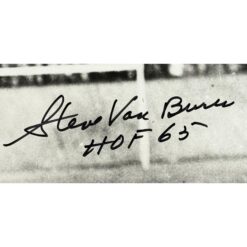 Steve Van Buren Autographed Philadelphia Eagles 11x14 Photo HOF Beckett 55016