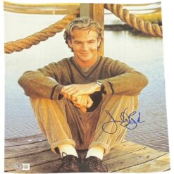 James Van Der Beek Autographed/Signed Dawson's Creek 11x14 Photo Beckett 54384