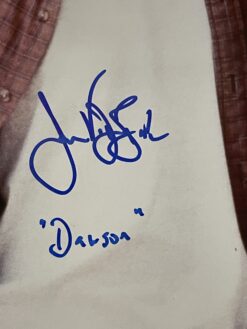 James Van Der Beek Autographed Dawson's Creek 11x14 Photo Insc. Beckett 46790
