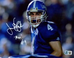 James Van Der Beek Autographed/Signed Varsity Blues 8x10 Photo MOX Beckett 54811