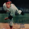 Johnny Vander Meer Autographed/Signed Cleveland Indians 8x10 Photo BAS 27148