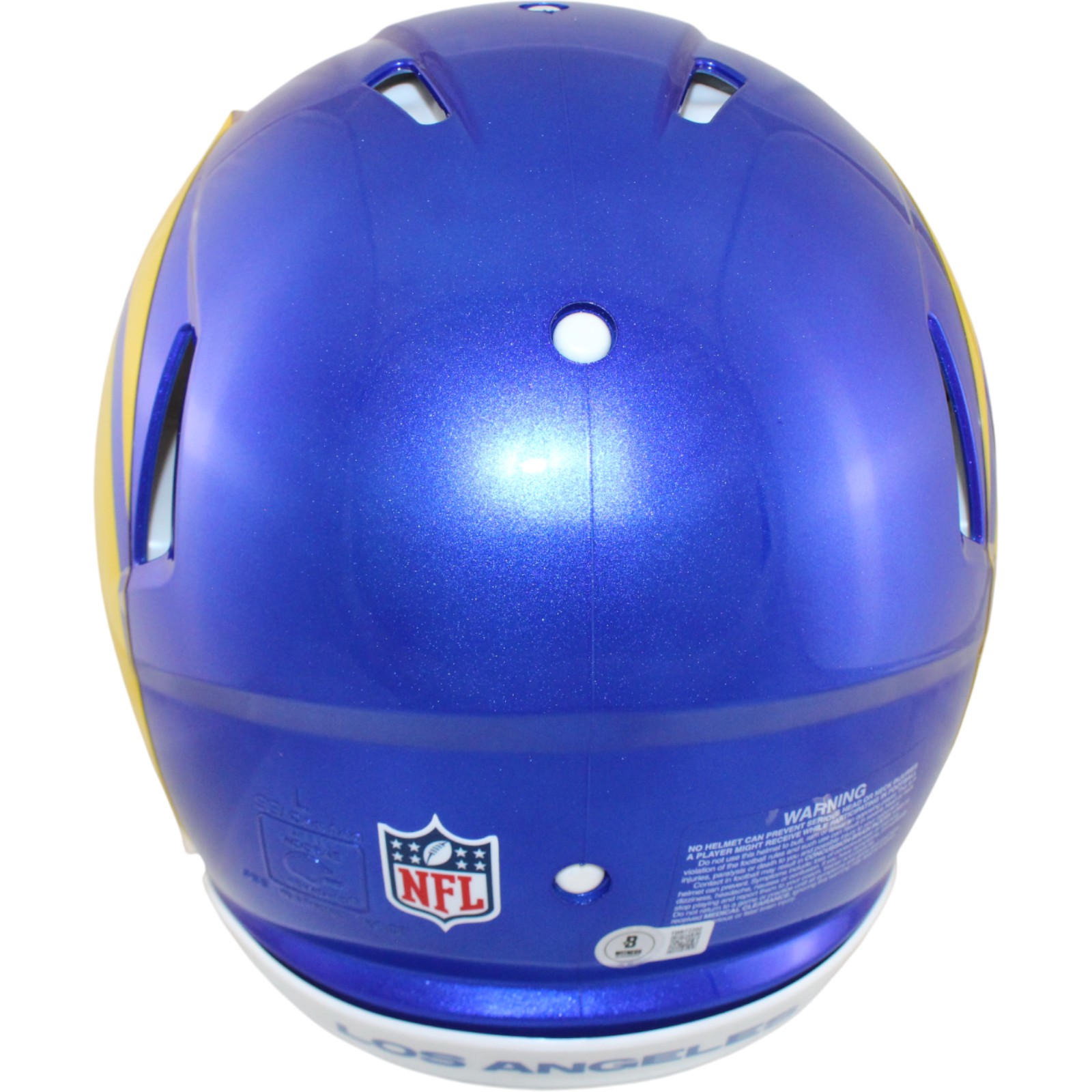 Jared Verse Autographed Los Angeles Rams Authentic Helmet 24 DROY Beckett 51875 3 Jared Verse Autographed Los Angeles Rams Authentic Helmet 24 DROY Beckett 51875