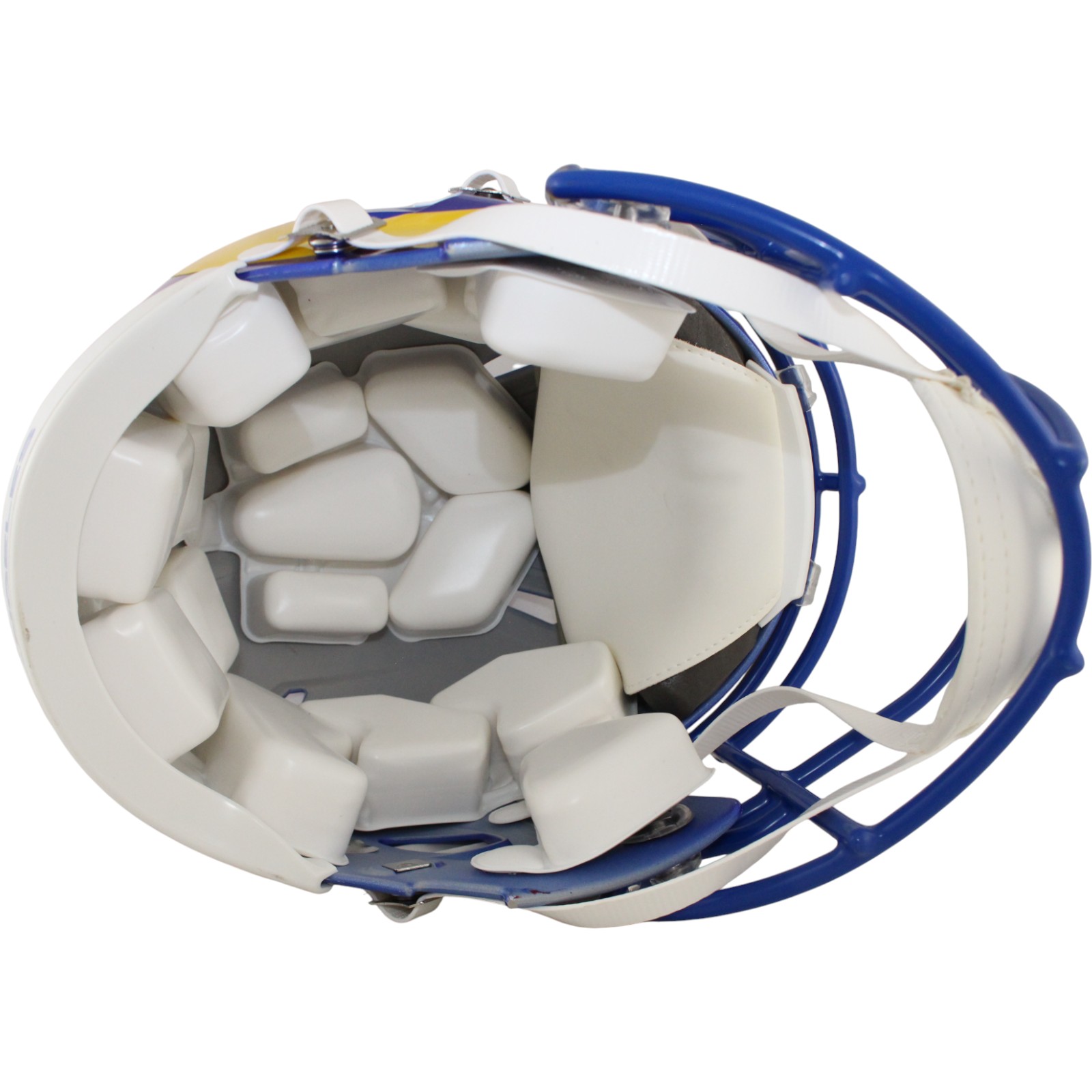 Jared Verse Autographed Los Angeles Rams Authentic Helmet 24 DROY Beckett 51875 5 Jared Verse Autographed Los Angeles Rams Authentic Helmet 24 DROY Beckett 51875