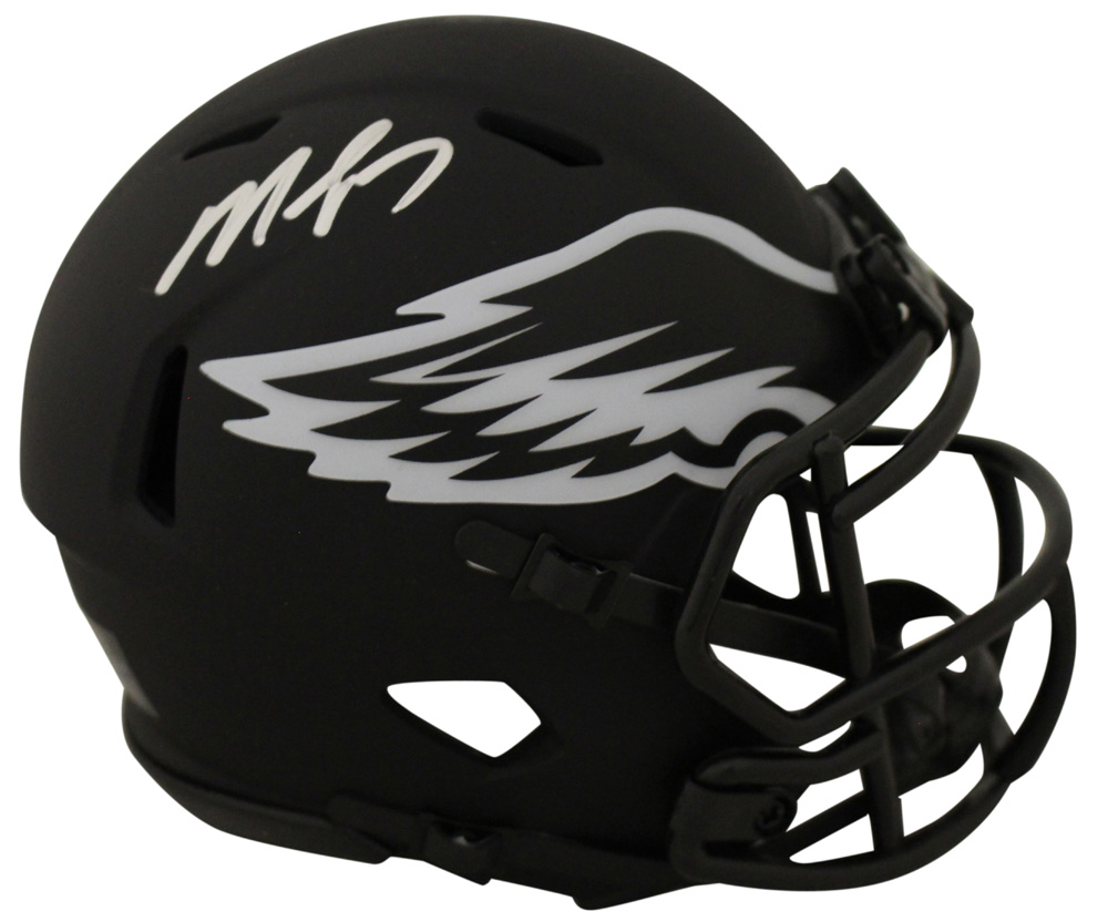 Michael Vick Autographed Philadelphia Eagles Eclipse Mini Helmet JSA 27638