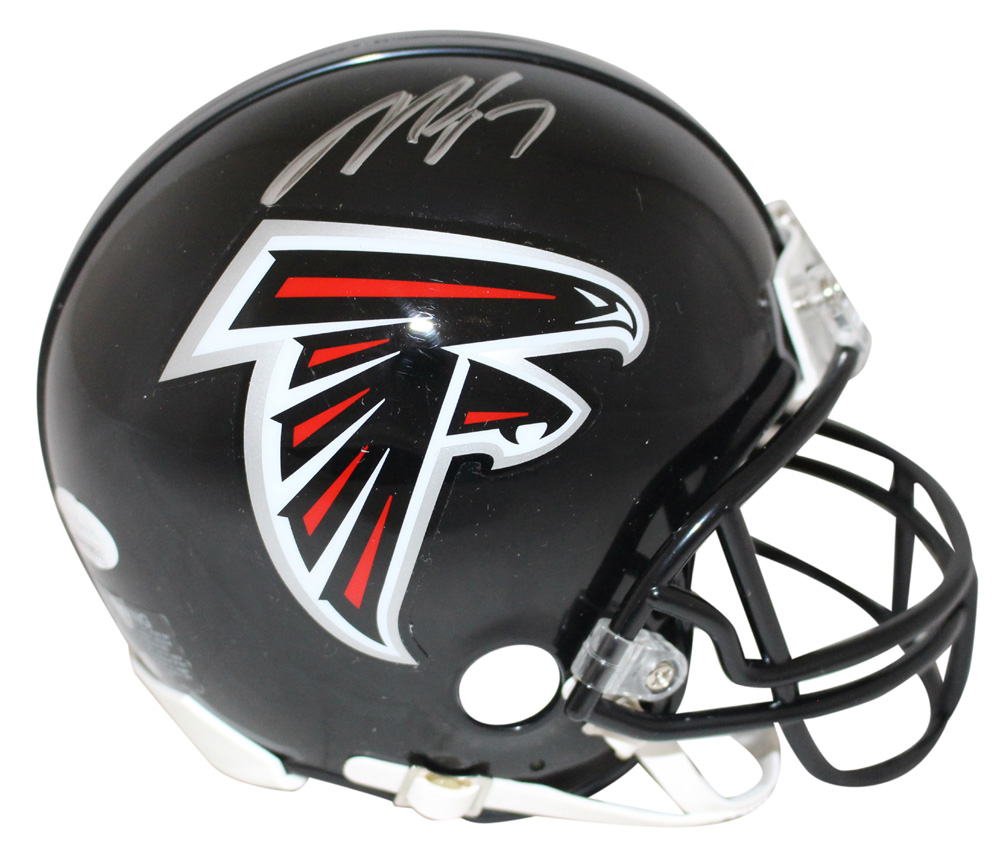Michael Vick Autographed/Signed Atlanta Falcons Mini Helmet JSA 27637