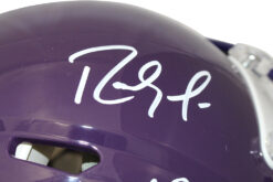Moss, Carter, Culpepper Vikings Combo Pro '83-'01 TB Helmet BAS