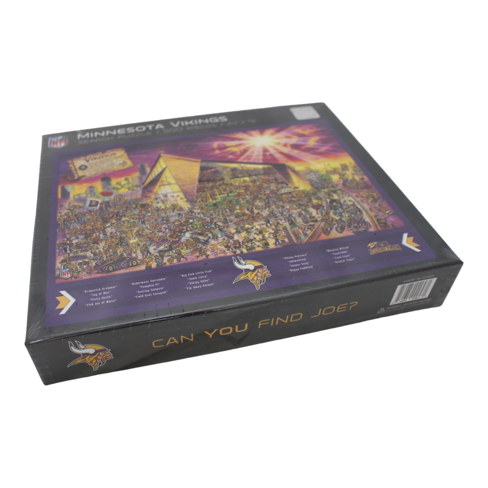 Minnesota Vikings 18"x24" YouTheFan 500 Piece Joe Journeyman Puzzle