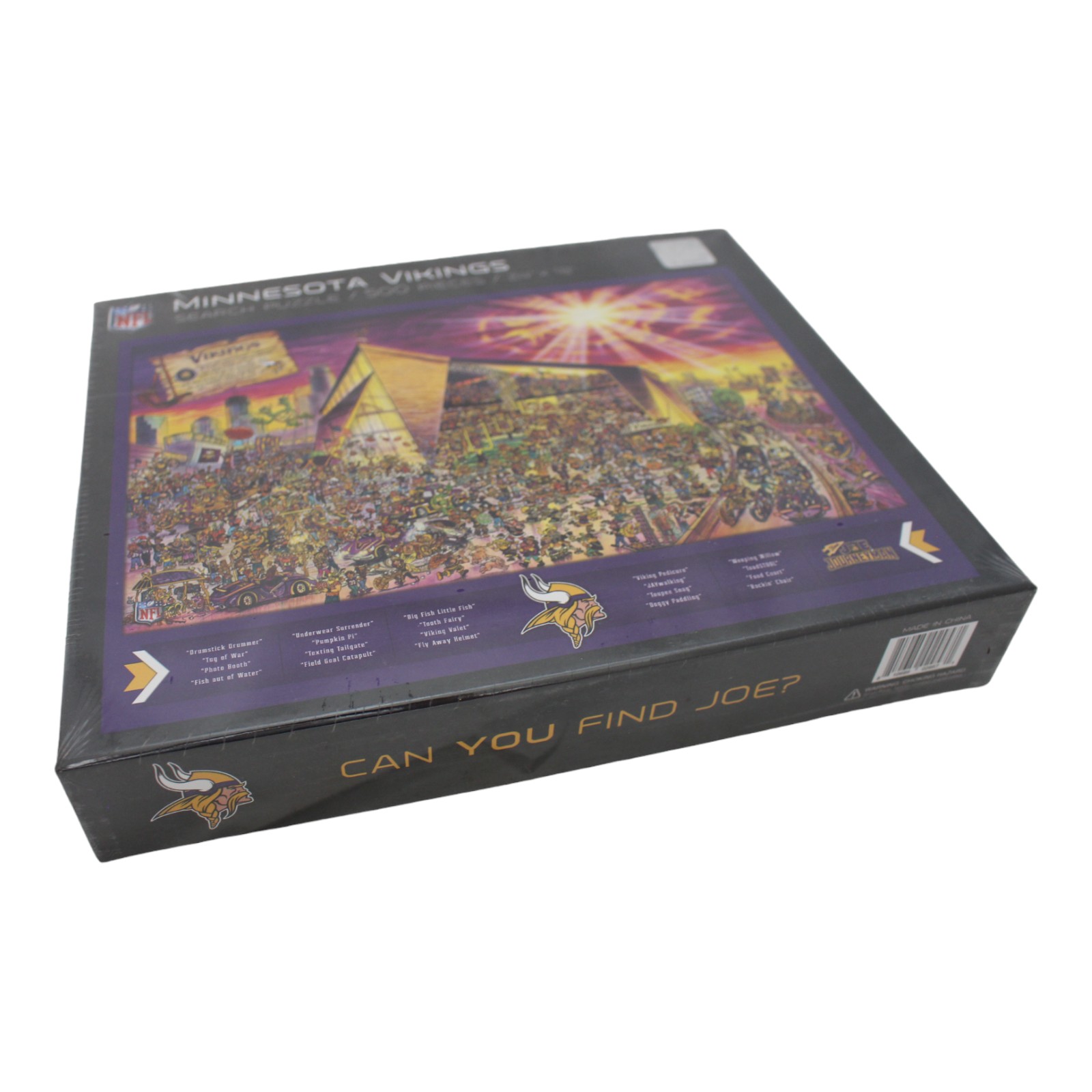 Minnesota Vikings 18"x24" YouTheFan 500 Piece Joe Journeyman Puzzle