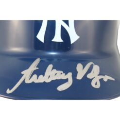 Anthony Volpe Autographed New York Yankees Rawlings Mini Helmet Fanatics 53699