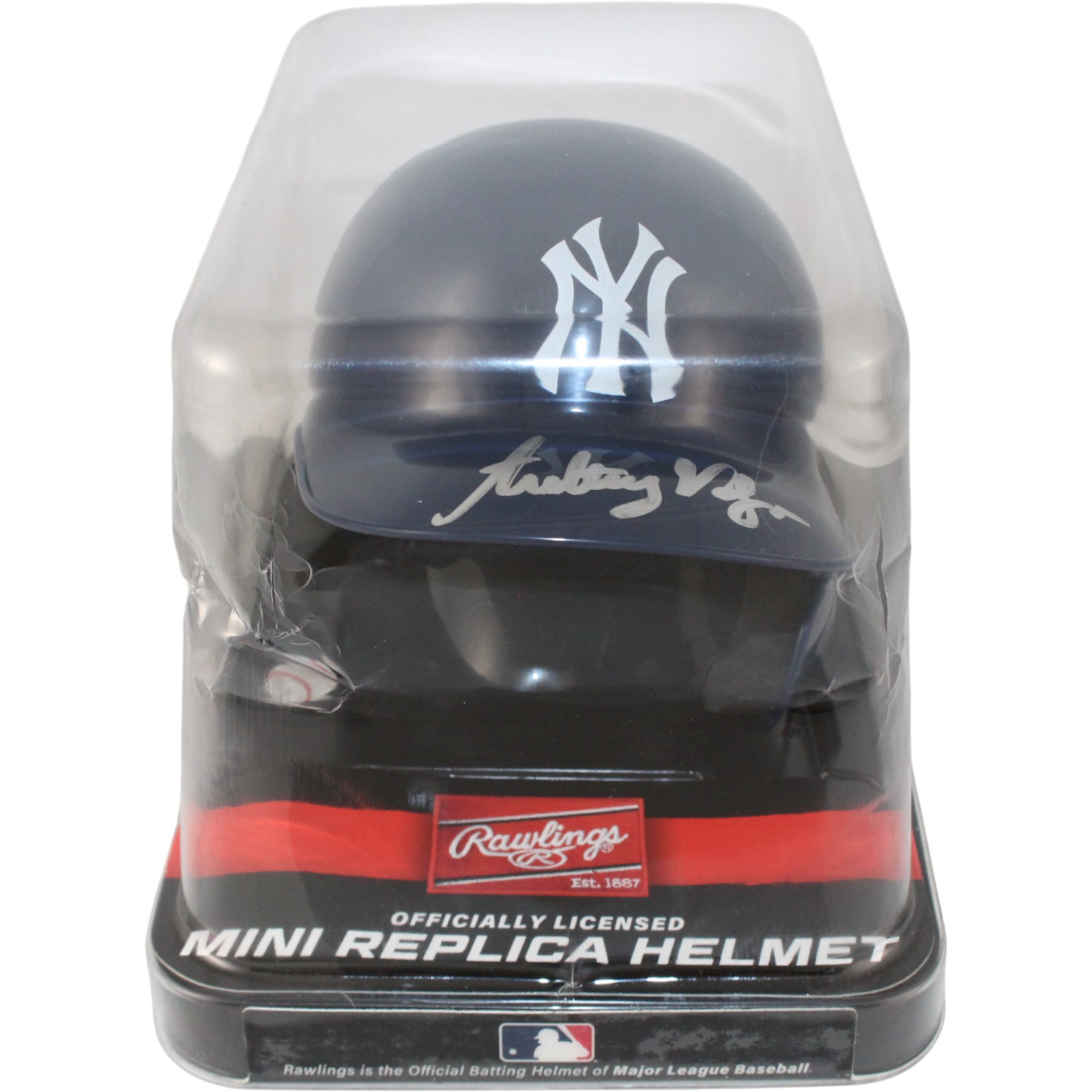 Anthony Volpe Autographed New York Yankees Rawlings Mini Helmet Fanatics 53699 5 Anthony Volpe Autographed New York Yankees Rawlings Mini Helmet Fanatics 53699