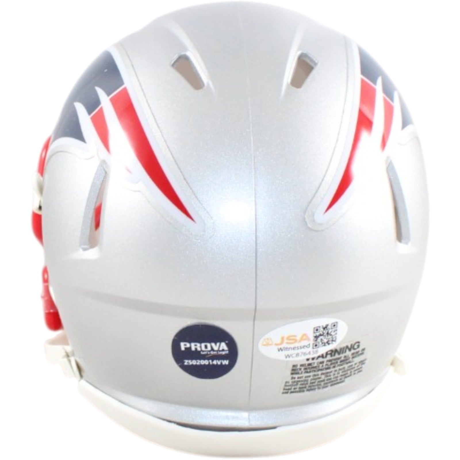 Mike Vrabel Autographed/Signed New England Patriots Mini JSA 58529 3 Mike Vrabel Autographed/Signed New England Patriots Mini JSA 58529