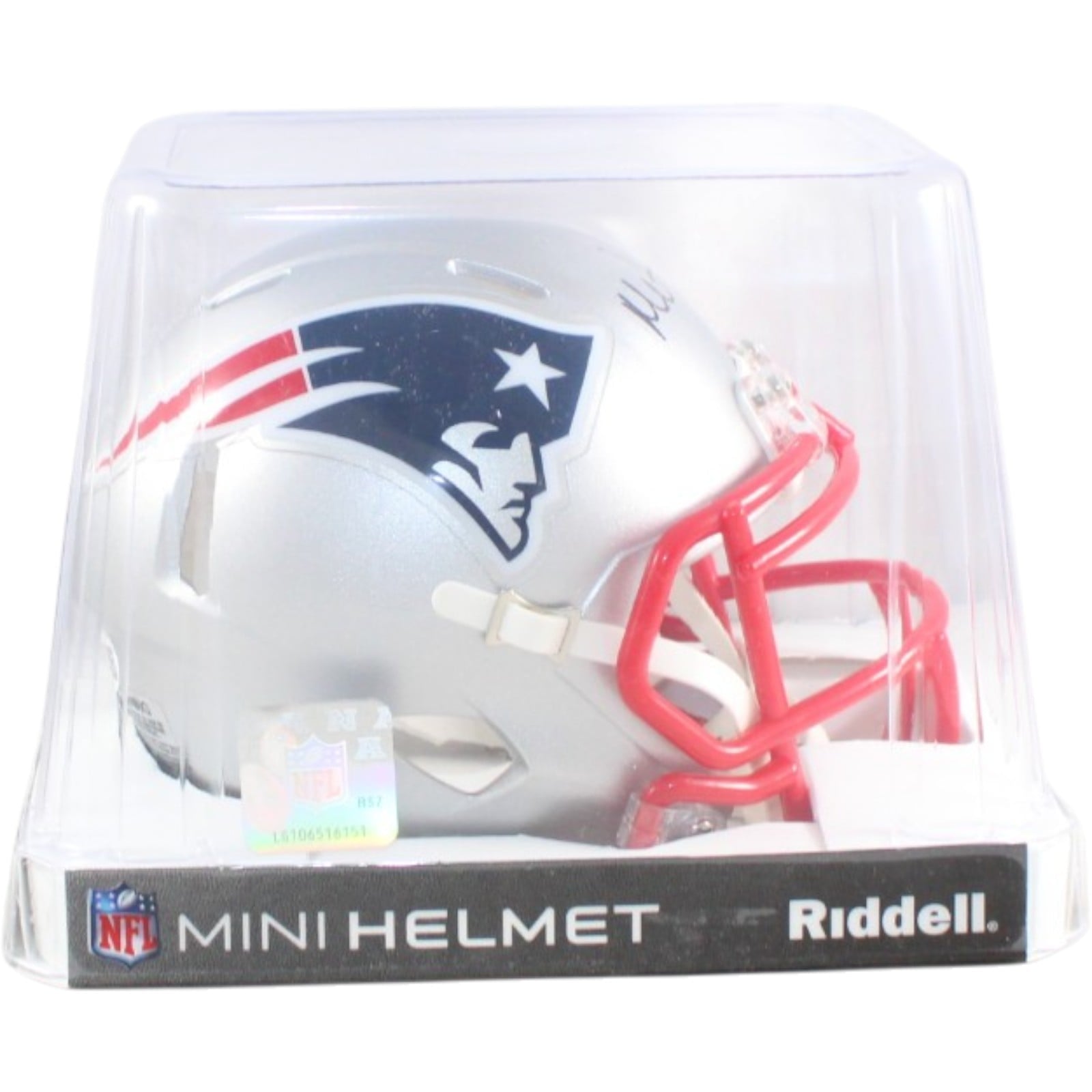 Mike Vrabel Autographed/Signed New England Patriots Mini JSA 58529 5 Mike Vrabel Autographed/Signed New England Patriots Mini JSA 58529