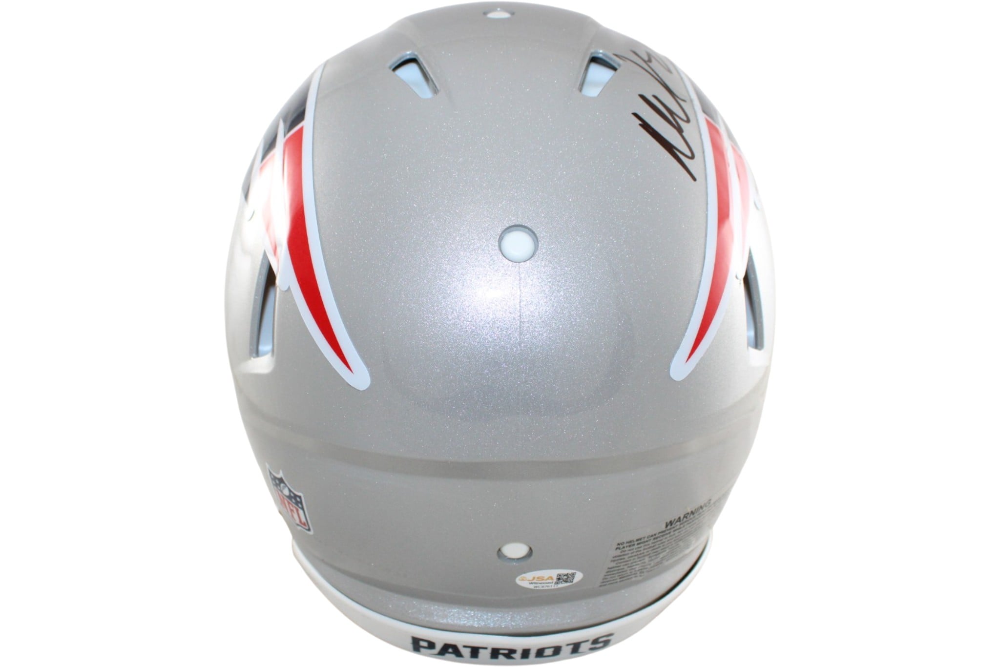 Mike Vrabel Autographed/Signed New England Patriots Helmet Proline JSA 58537 3 Mike Vrabel Autographed/Signed New England Patriots Helmet Proline JSA 58537